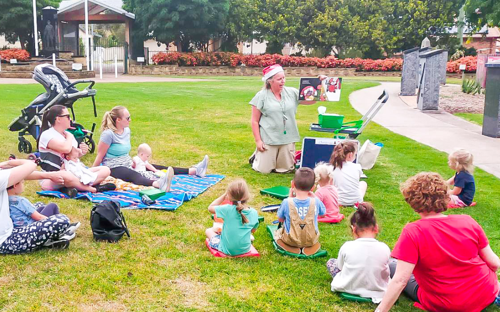 Website Event Feature Image Christmas Storytime in the Park